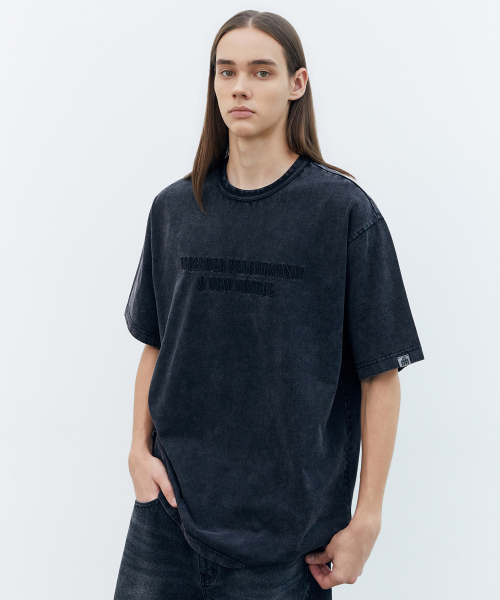 BOOVOOM（ブーブーム）の「[ビッグサイズ]リディファインドストーンウォッシュエンボディTシャツ（Tシャツ/カットソー・メンズ・グリーン/ブラック・XXXL/XXL/XL）」の8枚目の写真