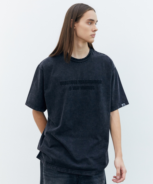 BOOVOOM（ブーブーム）の「[ビッグサイズ]リディファインドストーンウォッシュエンボディTシャツ（Tシャツ/カットソー・メンズ・グリーン/ブラック・XXXL/XXL/XL）」の9枚目の写真