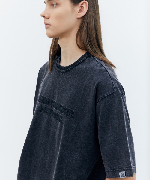 BOOVOOM（ブーブーム）の「[ビッグサイズ]リディファインドストーンウォッシュエンボディTシャツ（Tシャツ/カットソー・メンズ・グリーン/ブラック・XXXL/XXL/XL）」の10枚目の写真