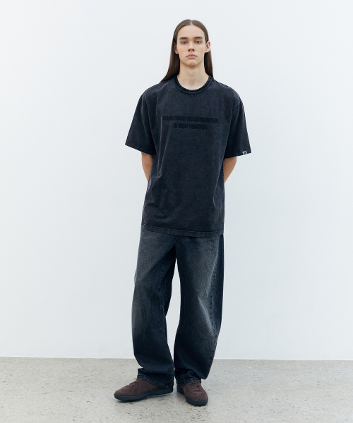 BOOVOOM（ブーブーム）の「[ビッグサイズ]リディファインドストーンウォッシュエンボディTシャツ（Tシャツ/カットソー・メンズ・グリーン/ブラック・XXXL/XXL/XL）」の11枚目の写真