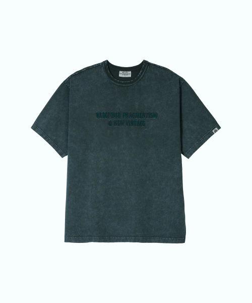 BOOVOOM（ブーブーム）の「[ビッグサイズ]リディファインドストーンウォッシュエンボディTシャツ（Tシャツ/カットソー・メンズ・グリーン/ブラック・XXXL/XXL/XL）」の14枚目の写真