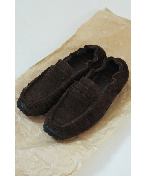 VICTORIA SHOES(ヴィクトリアシューズ)の「ヴィクトリア ジェニト スエード バブーシュ ローファー (1160103-MARRON)(バレエシューズ・レディース・その他・40/38/39/41/36/37)」の4枚目の写真