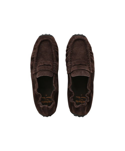 VICTORIA SHOES(ヴィクトリアシューズ)の「ヴィクトリア ジェニト スエード バブーシュ ローファー (1160103-MARRON)(バレエシューズ・レディース・その他・40/38/39/41/36/37)」の6枚目の写真