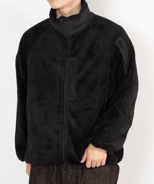 DAIWA PIER39(ダイワピア39)の「TECH MIL FLEECE JACKET BJ-70026W(ブルゾン・メンズ・グリーン/ブラック・LARGE/X-LARGE/SMALL/MEDIUM)」の4枚目の写真
