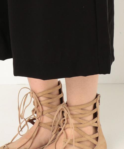 Another Edition（アナザーエディション）の「レーヨンワイド八分パンツ/AEBC R WID ８ブ◆（その他パンツ・レディース・オフホワイト/ブラック/ベージュ・FREE）」の9枚目の写真