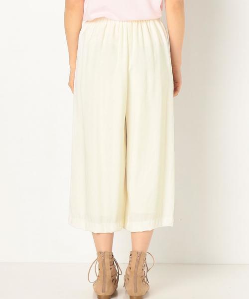 Another Edition（アナザーエディション）の「レーヨンワイド八分パンツ/AEBC R WID ８ブ◆（その他パンツ・レディース・オフホワイト/ブラック/ベージュ・FREE）」の11枚目の写真