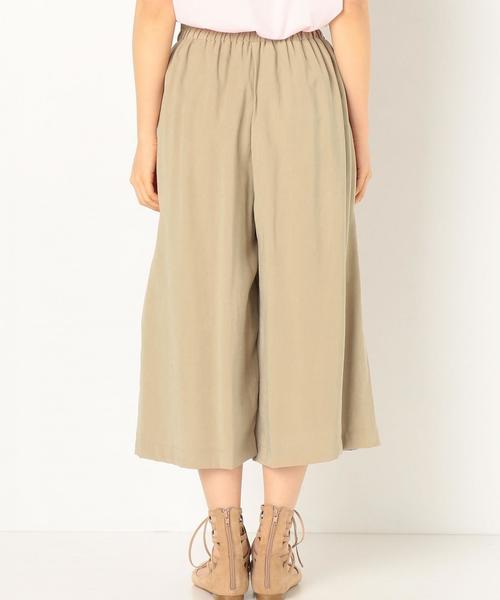 Another Edition（アナザーエディション）の「レーヨンワイド八分パンツ/AEBC R WID ８ブ◆（その他パンツ・レディース・オフホワイト/ブラック/ベージュ・FREE）」の12枚目の写真