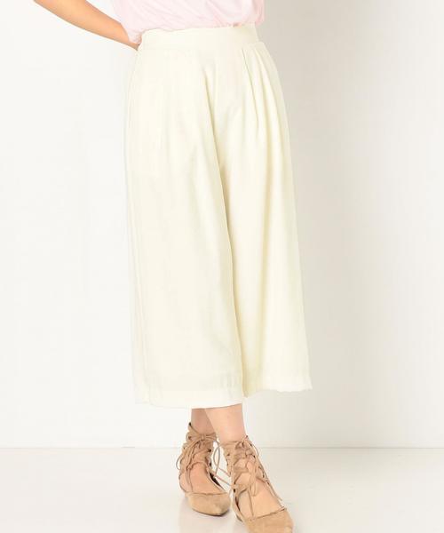 Another Edition（アナザーエディション）の「レーヨンワイド八分パンツ/AEBC R WID ８ブ◆（その他パンツ・レディース・オフホワイト/ブラック/ベージュ・FREE）」の22枚目の写真