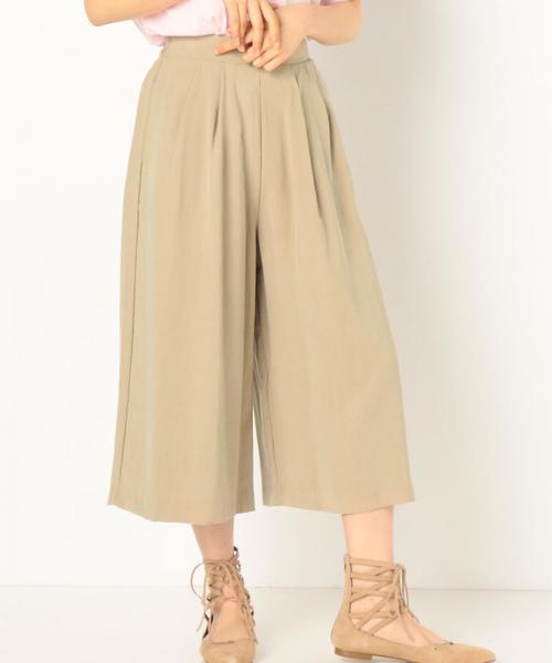 Another Edition（アナザーエディション）の「レーヨンワイド八分パンツ/AEBC R WID ８ブ◆（その他パンツ・レディース・オフホワイト/ブラック/ベージュ・FREE）」の17枚目の写真