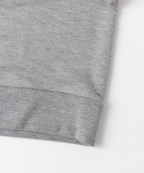 URBAN RESEARCH（アーバンリサーチ）の「UR TRベア裏毛クルーネックワンピース	（ワンピース・レディース・グレー/ネイビー・FREE）」の13枚目の写真