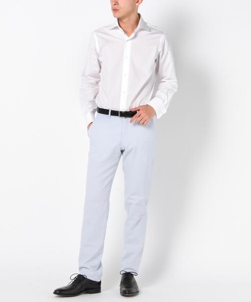 SHIPS（シップス）の「SD: 【ダブルカフス】 ブロード ソリッド シャツ（シャツ/ブラウス・メンズ・ホワイト・40/37/38/39）」の4枚目の写真