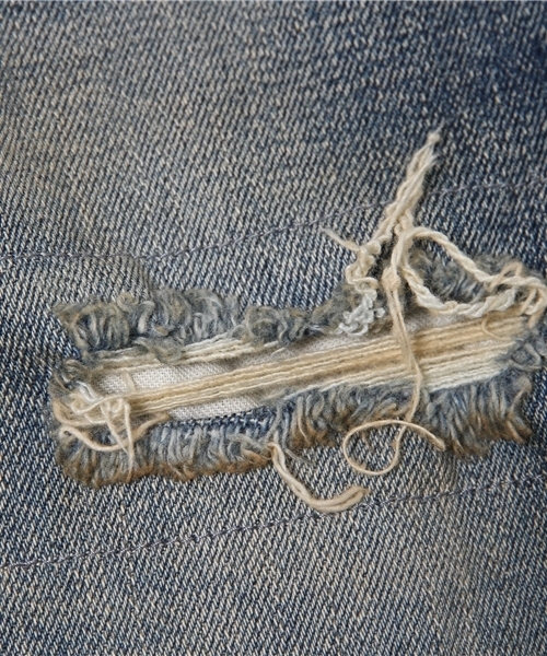 COLLARS（カラーズ）の「【COLLARS/ カラーズ】月本光政着用12.5ozセルビッチストレッチデニム 5ポケットジーンズ（デニムパンツ・メンズ・ライトインディゴブルー・L/M/XL）」の5枚目の写真