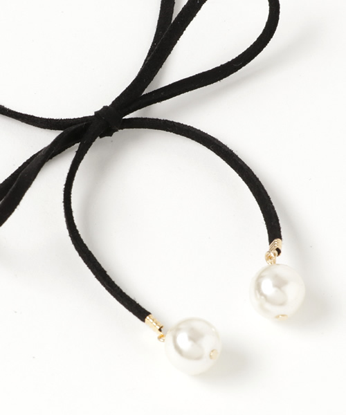 Heather（ヘザー）の「アソートリボンチョーカー　728985（チョーカー・レディース・レッド/レッド系その他/ホワイト×ブラック/ブラック/チャコールグレー・FREE）」の9枚目の写真