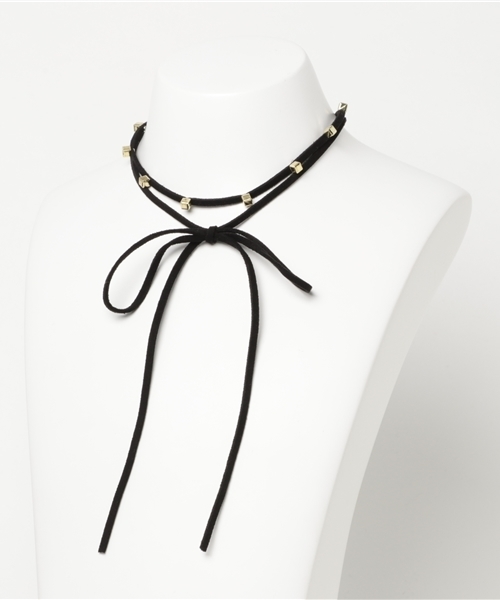 Heather（ヘザー）の「アソートリボンチョーカー　728985（チョーカー・レディース・レッド/レッド系その他/ホワイト×ブラック/ブラック/チャコールグレー・FREE）」の8枚目の写真
