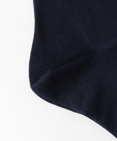 BEAUTY&YOUTH UNITED ARROWS（ビューティーアンドユースユナイテッドアローズ）の「BY コットン ソリッドソックス 2（ソックス/靴下・レディース・ブラック/ネイビー/ホワイト/グレー・FREE）」の6枚目の写真