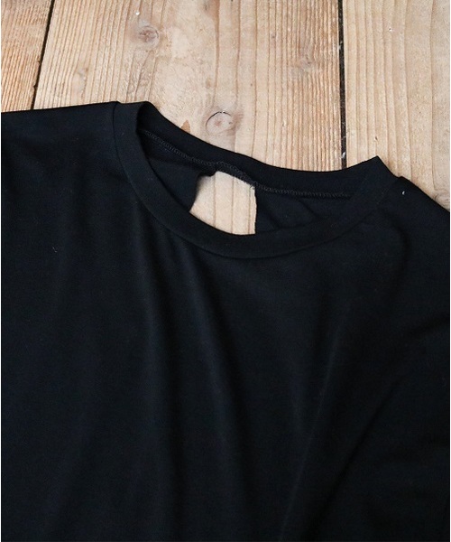 TODAYFUL（トゥデイフル）の「バッグスリットワンピース（ワンピース・レディース・ブラック/グレイッシュベージュ/オレンジ・38inch/36inch）」の12枚目の写真