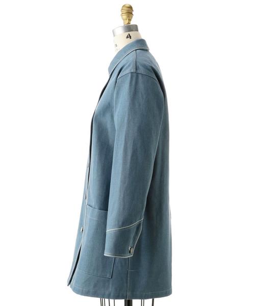 Drawer（ドゥロワー）の「Drawer SELVAGEDENIMｶﾊﾞｰｵｰﾙ（その他アウター