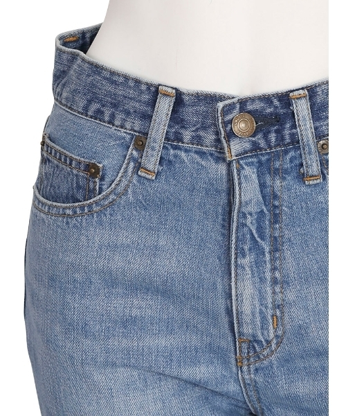 Ungrid(アングリッド)の「リメイクベルボトムデニム(デニムパンツ・レディース・ブルー・24inch/26inch/25inch)」の8枚目の写真