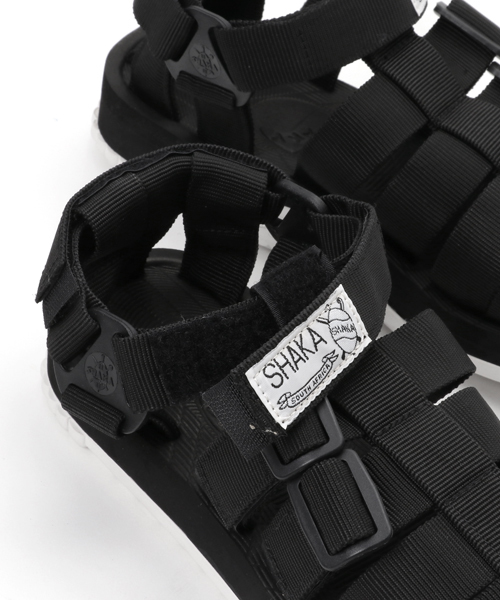 MIND BLOW(マインドブロウ)の「【SHAKA(シャカ)】HIKER(SOLID)スポーツサンダル(サンダル・メンズ・ブラック/カーキ・L/M)」の8枚目の写真