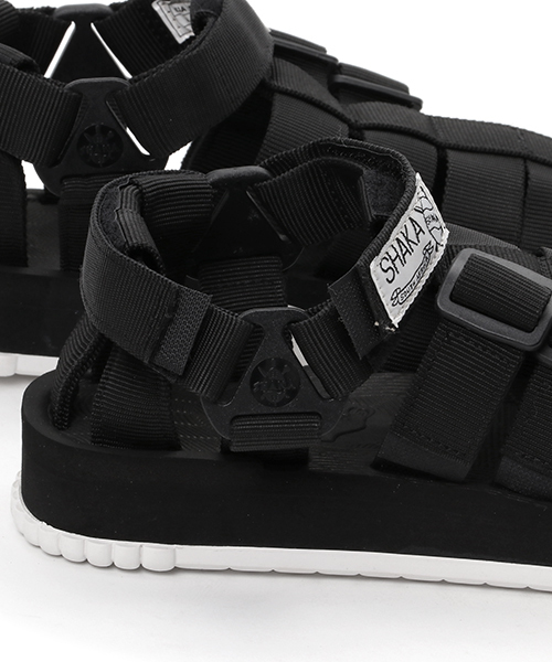 MIND BLOW(マインドブロウ)の「【SHAKA(シャカ)】HIKER(SOLID)スポーツサンダル(サンダル・メンズ・ブラック/カーキ・L/M)」の9枚目の写真