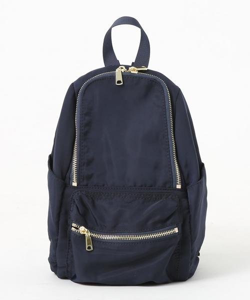 BEAUTY&YOUTH UNITED ARROWS（ビューティーアンドユースユナイテッドアローズ）の「BY ソフトミニリュック ◆（バックパック/リュック・レディース・ベージュ/ネイビー/ブラック・FREE）」の13枚目の写真
