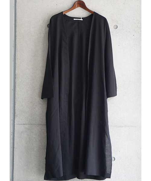 laboratory work(ラボラトリーワーク)の「リネンゆるガウン(その他アウター・レディース・ベージュ/ブラック/カーキ・MEDIUM)」の22枚目の写真