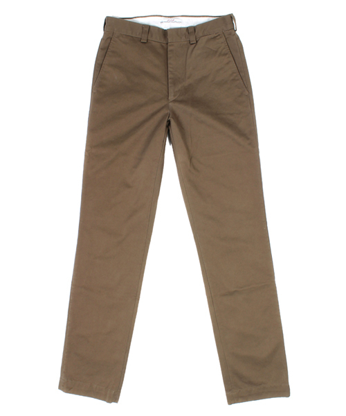 Denime（ドゥニーム）の「WEST-POINT TROUSERS/ウエストポイントチノトラウザーパンツ（チノパンツ・メンズ・グレー/ベージュ/オリーブ/ネイビー/ゴールド・28inch/30inch/32inch/34inch/36inch）」の3枚目の写真