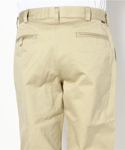 Denime（ドゥニーム）の「WEST-POINT TROUSERS/ウエストポイントチノトラウザーパンツ（チノパンツ・メンズ・グレー/ベージュ/オリーブ/ネイビー/ゴールド・28inch/30inch/32inch/34inch/36inch）」の10枚目の写真