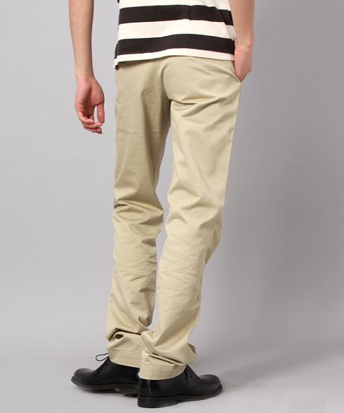 Denime（ドゥニーム）の「WEST-POINT TROUSERS/ウエストポイントチノトラウザーパンツ（チノパンツ・メンズ・グレー/ベージュ/オリーブ/ネイビー/ゴールド・28inch/30inch/32inch/34inch/36inch）」の6枚目の写真