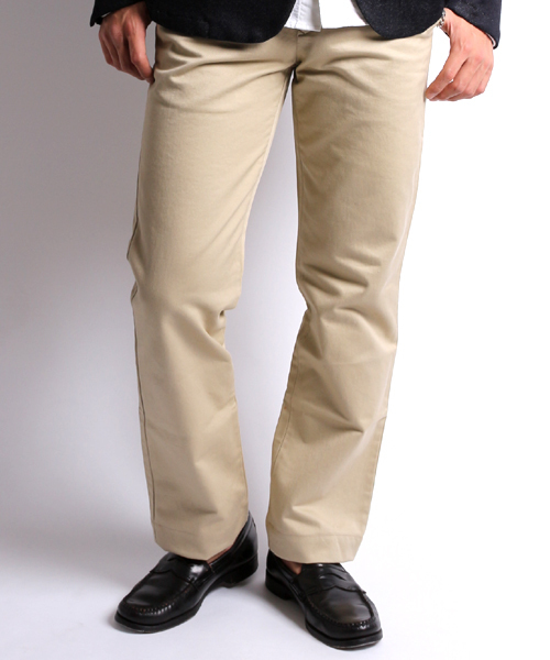 Denime（ドゥニーム）の「WEST-POINT TROUSERS/ウエストポイントチノトラウザーパンツ（チノパンツ・メンズ・ネイビー/ベージュ/オリーブ/グレー/ゴールド・34inch/32inch/30inch/28inch/36inch）」の16枚目の写真