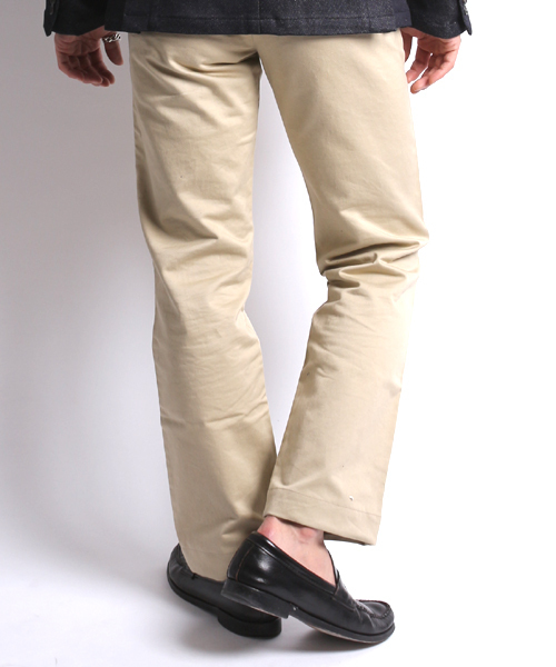 Denime（ドゥニーム）の「WEST-POINT TROUSERS/ウエストポイントチノトラウザーパンツ（チノパンツ・メンズ・ネイビー/ベージュ/オリーブ/グレー/ゴールド・34inch/32inch/30inch/28inch/36inch）」の18枚目の写真