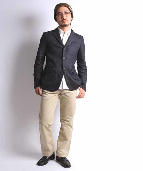 Denime（ドゥニーム）の「WEST-POINT TROUSERS/ウエストポイントチノトラウザーパンツ（チノパンツ・メンズ・ネイビー/ベージュ/オリーブ/グレー/ゴールド・34inch/32inch/30inch/28inch/36inch）」の19枚目の写真