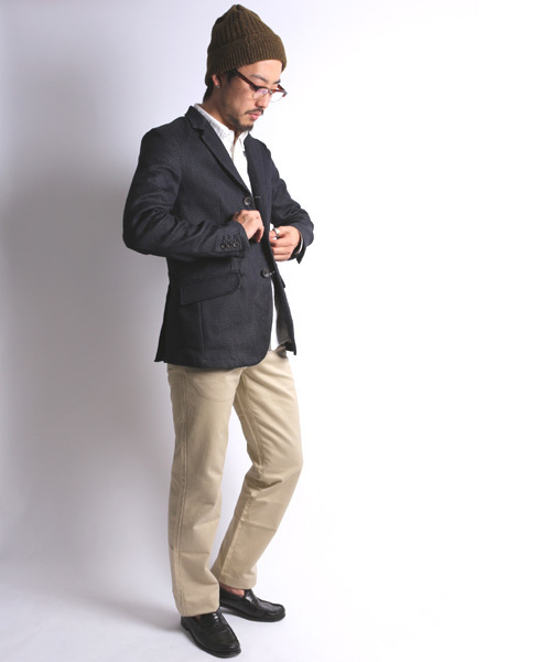 Denime（ドゥニーム）の「WEST-POINT TROUSERS/ウエストポイントチノトラウザーパンツ（チノパンツ・メンズ・ネイビー/ベージュ/オリーブ/グレー/ゴールド・34inch/32inch/30inch/28inch/36inch）」の20枚目の写真