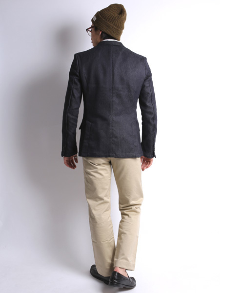 Denime（ドゥニーム）の「WEST-POINT TROUSERS/ウエストポイントチノトラウザーパンツ（チノパンツ・メンズ・ネイビー/ベージュ/オリーブ/グレー/ゴールド・34inch/32inch/30inch/28inch/36inch）」の21枚目の写真