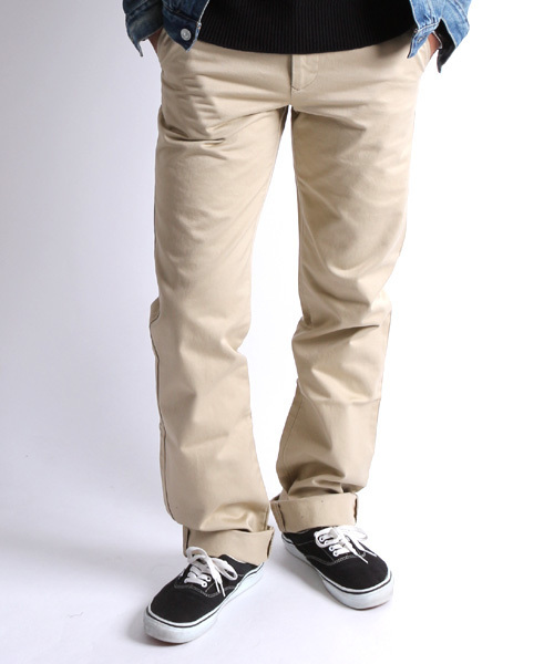 Denime（ドゥニーム）の「WEST-POINT TROUSERS/ウエストポイントチノトラウザーパンツ（チノパンツ・メンズ・グレー/ベージュ/オリーブ/ネイビー/ゴールド・28inch/30inch/32inch/34inch/36inch）」の22枚目の写真