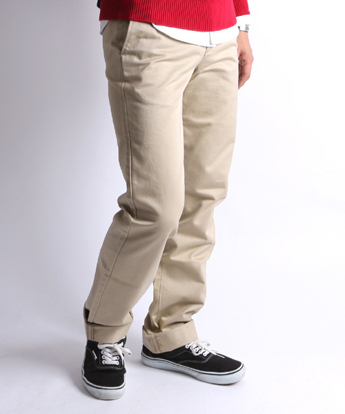 Denime（ドゥニーム）の「WEST-POINT TROUSERS/ウエストポイントチノトラウザーパンツ（チノパンツ・メンズ・グレー/ベージュ/オリーブ/ネイビー/ゴールド・28inch/30inch/32inch/34inch/36inch）」の21枚目の写真