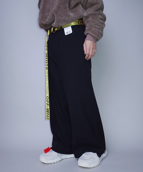 rovtski（ロフトスキー）の「rovtski 【トレンドのワイドパンツ】#355 TRツイルロングガウチョパンツ/LONG GAUCHO/7B17080401（スラックス・メンズ・ネイビー/ブラック/グレー・MEDIUM/LARGE）」の7枚目の写真