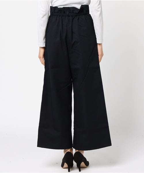 earth music&ecology（アースミュージックアンドエコロジー）の「ベルト付ワイドパンツ（その他パンツ・レディース・キャメル/ネイビー/グレー・FREE）」の10枚目の写真