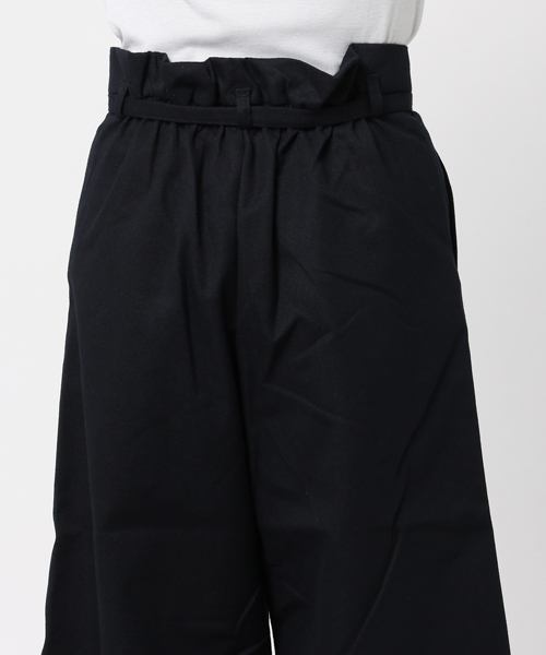 earth music&ecology（アースミュージックアンドエコロジー）の「ベルト付ワイドパンツ（その他パンツ・レディース・キャメル/ネイビー/グレー・FREE）」の4枚目の写真