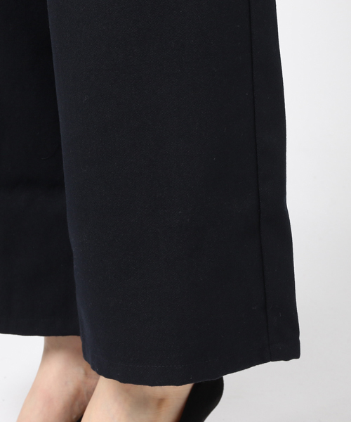 earth music&ecology（アースミュージックアンドエコロジー）の「ベルト付ワイドパンツ（その他パンツ・レディース・キャメル/ネイビー/グレー・FREE）」の6枚目の写真