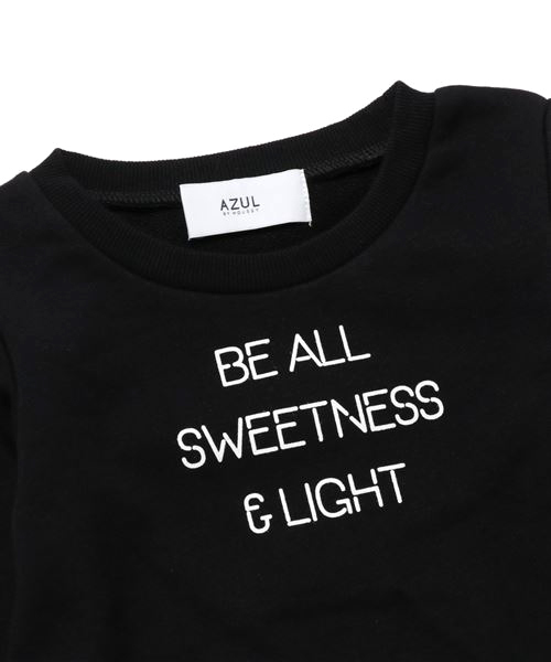 AZUL by moussy（アズールバイマウジー）の「ドッキングカーゴワンピース（ワンピース・キッズ・ブラック/カーキ・100/110/120/130）」の4枚目の写真