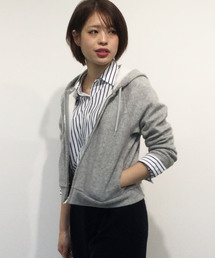 22 OCTOBRE | [WEB限定商品]ウールシャギーフーデット(パーカー)