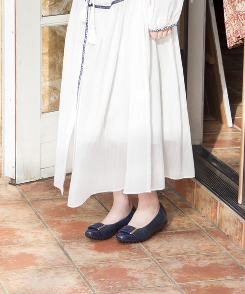 HIMIKO On Bleue(ヒミコオンブルー)の「【On Bleue】ふかふかクッションスニーカーパンプス/062375(パンプス・レディース・ブラック系その他/ベージュ/ネイビー・23.5cm/24.5cm/23.0cm/24.0cm/25.0cm/22.0cm/22.5cm/26.0cm)」の3枚目の写真