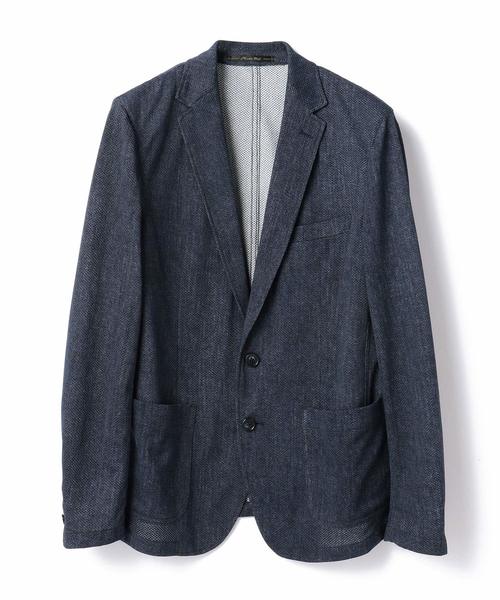 MEN'S BIGI(メンズビギ)の「ストレッチ 高機能ジャケット / EVARET (同素材パンツあり セットアップ 可能)(テーラードジャケット・メンズ・チャコールグレー/ベージュ/インディゴブルー/カモフラージュ・SS/S/M/L/LL)」の5枚目の写真