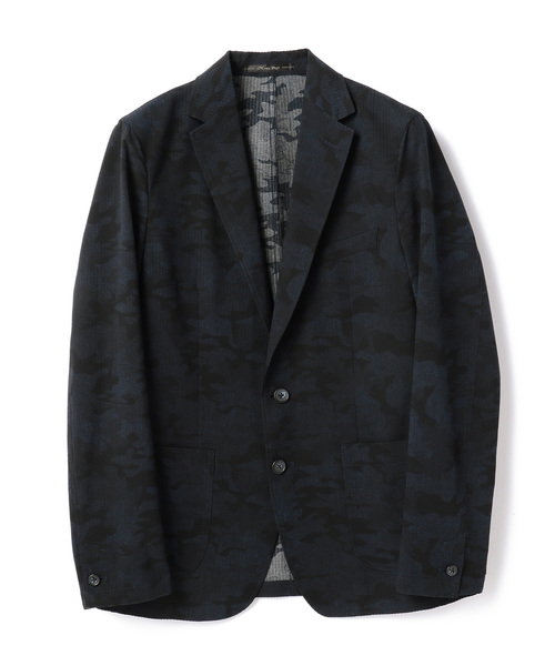 MEN'S BIGI(メンズビギ)の「ストレッチ 高機能ジャケット / EVARET (同素材パンツあり セットアップ 可能)(テーラードジャケット・メンズ・チャコールグレー/ベージュ/インディゴブルー/カモフラージュ・SS/S/M/L/LL)」の6枚目の写真