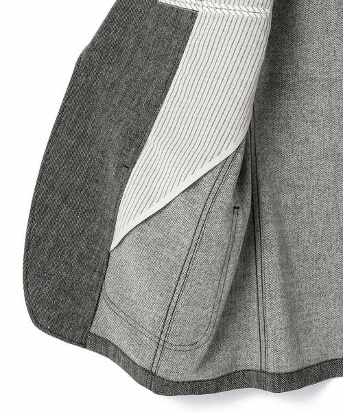 MEN'S BIGI(メンズビギ)の「ストレッチ 高機能ジャケット / EVARET (同素材パンツあり セットアップ 可能)(テーラードジャケット・メンズ・チャコールグレー/ベージュ/インディゴブルー/カモフラージュ・SS/S/M/L/LL)」の19枚目の写真