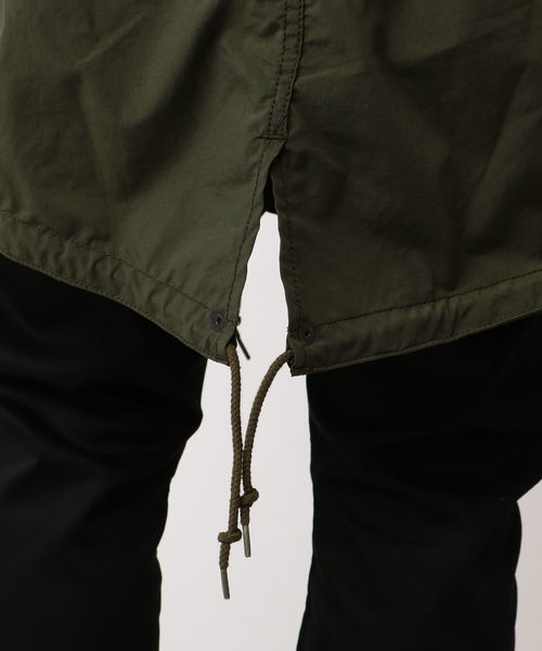 Alpha Industries（アルファインダストリーズ）の「ALPHA×SHIPS JET BLUE: 別注 M-51 ウォッシュドナイロン（ミリタリージャケット・メンズ・ブラック/オリーブ・LARGE/MEDIUM/SMALL/X-LARGE）」の15枚目の写真