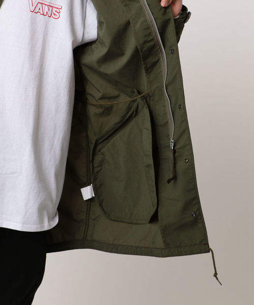 Alpha Industries（アルファインダストリーズ）の「ALPHA×SHIPS JET BLUE: 別注 M-51 ウォッシュドナイロン（ミリタリージャケット・メンズ・ブラック/オリーブ・LARGE/MEDIUM/SMALL/X-LARGE）」の13枚目の写真