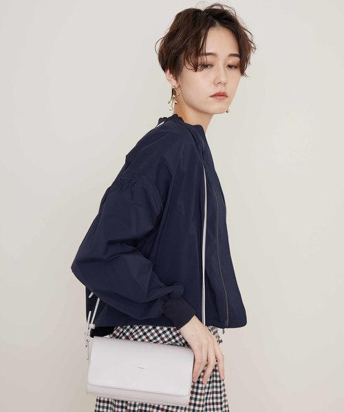 YAHKI(ヤーキ)の「【YAHKI】《STUDIOUS別注》お財布ショルダー YH-185(ショルダーバッグ・レディース・ブラック/ベージュ/フューシャピンク/ベージュ系その他・FREE)」の3枚目の写真