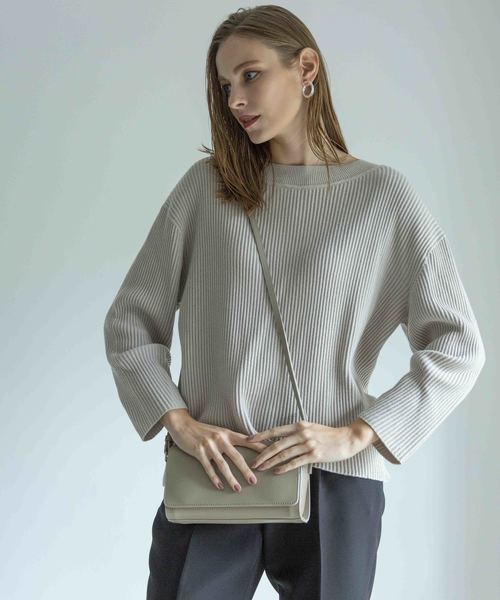 YAHKI(ヤーキ)の「【YAHKI】《STUDIOUS別注》お財布ショルダー YH-185(ショルダーバッグ・レディース・ブラック/ベージュ/フューシャピンク/ベージュ系その他・FREE)」の16枚目の写真